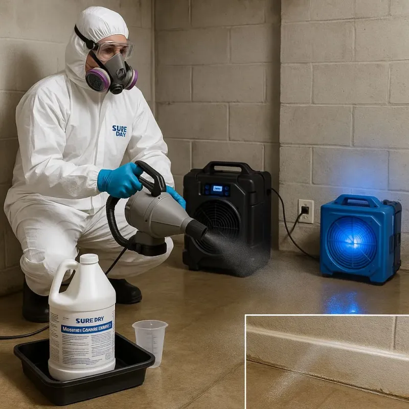 Sanitization and Odor Removal process in Odessa, TX