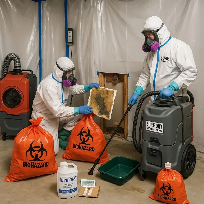 Contaminated Water Handling Protocols process in Odessa, TX