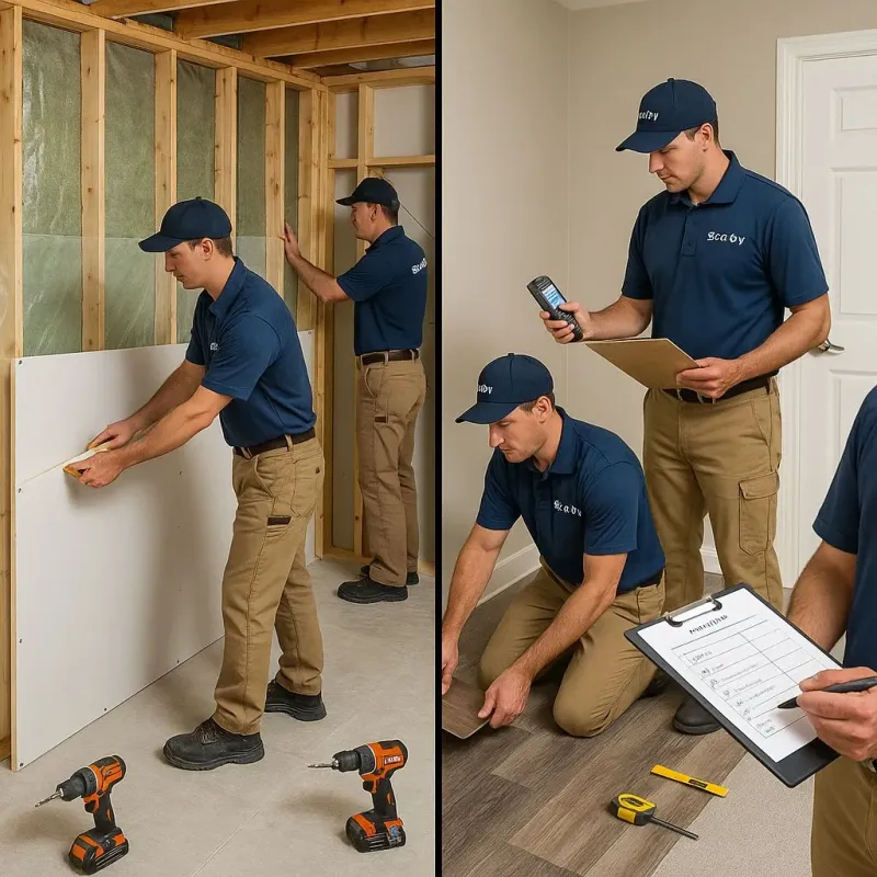 Repairs and Reconstruction process in Odessa, TX