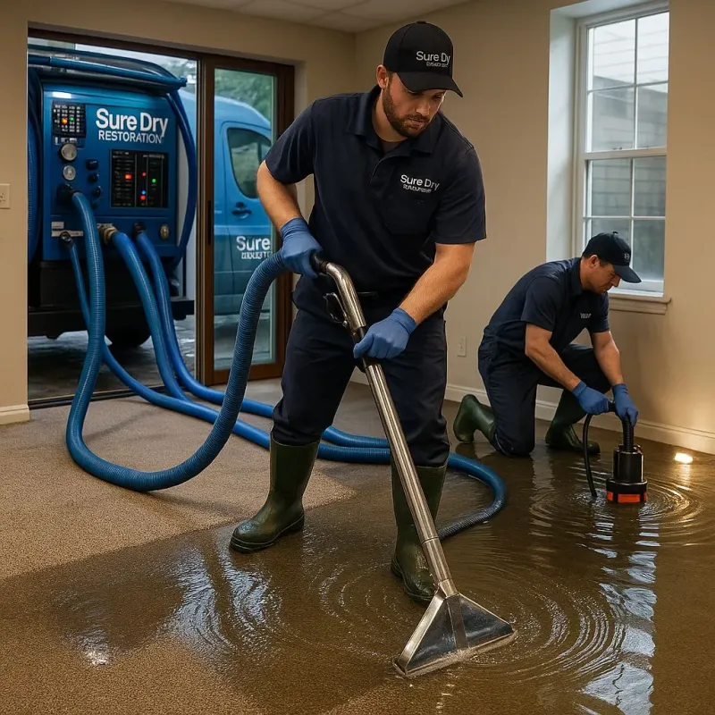 Water Extraction and Removal process in Odessa, TX